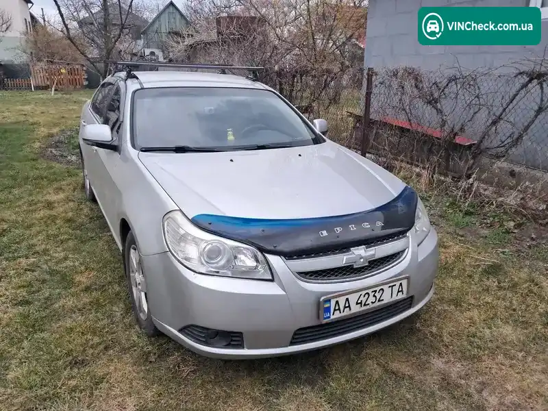 Chevrolet Epica 2007, фото з оголошення 1 з 20, VIN Y6DLF69KE7B087931