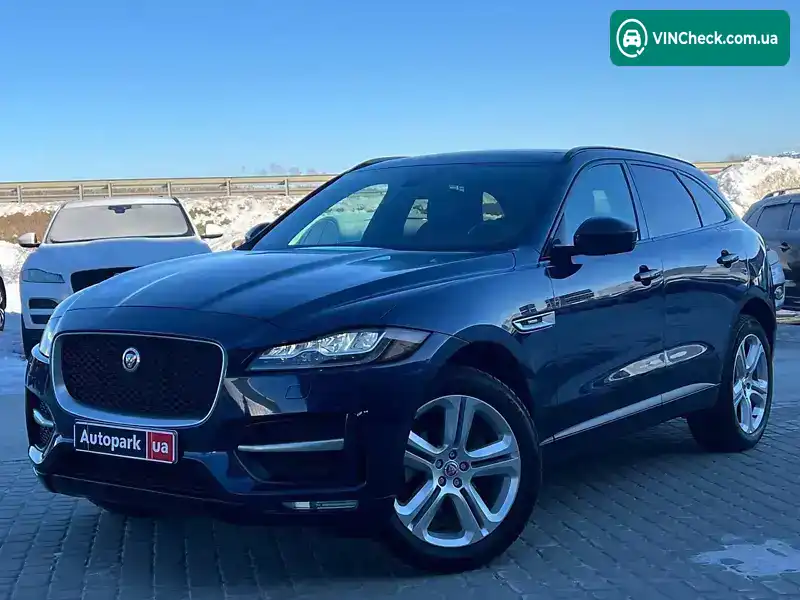 Jaguar F-Pace 2016, фото з оголошення 1 з 21, VIN SADCL2BN2HA095003