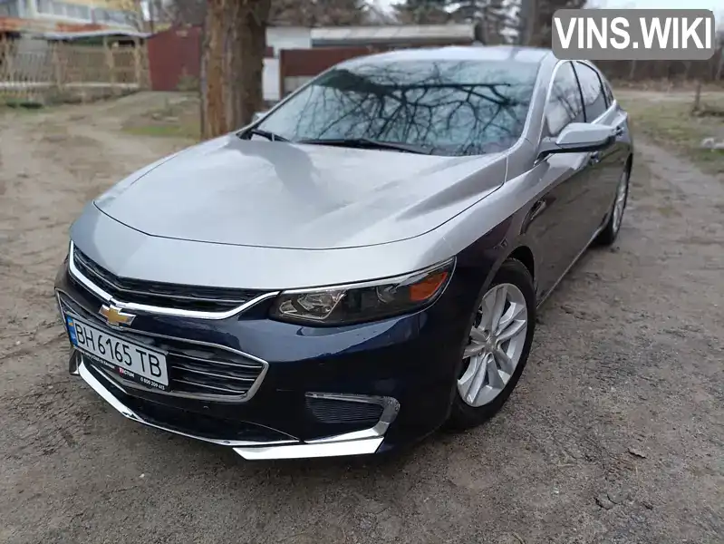 Chevrolet Malibu 2016, фото з оголошення 1 з 21, VIN 1G1ZJ5SU3HF210269