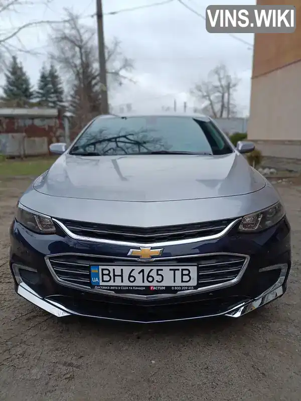 Chevrolet Malibu 2016, фото з оголошення 2 з 21, VIN 1G1ZJ5SU3HF210269