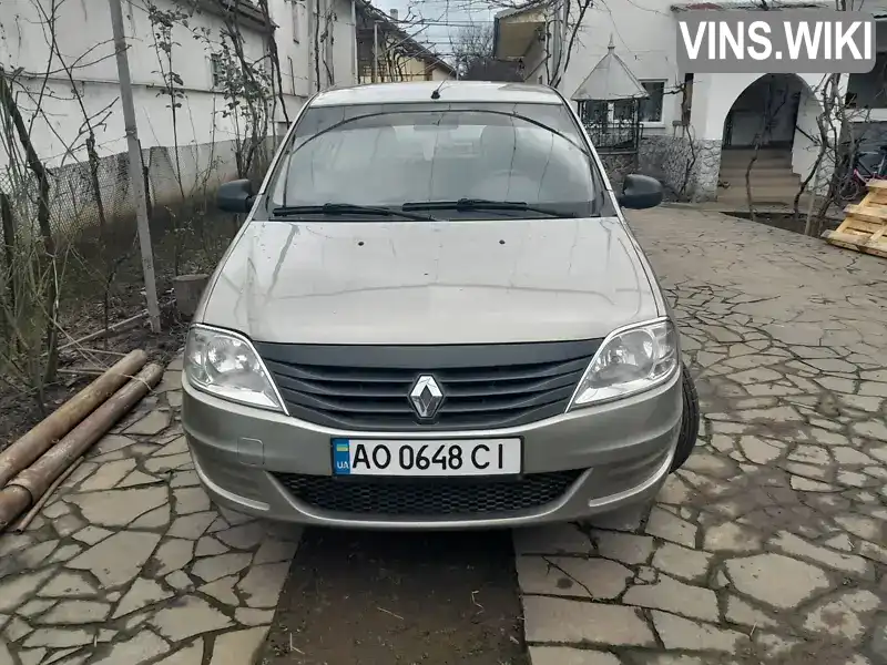 Renault Logan 2009, фото з оголошення 1 з 6, VIN VF1LSR4AH42043931