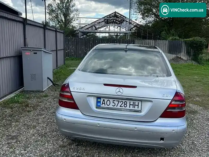 Mercedes-Benz E-Class 2003, фото з оголошення 2 з 7, VIN WDB2110041A257982