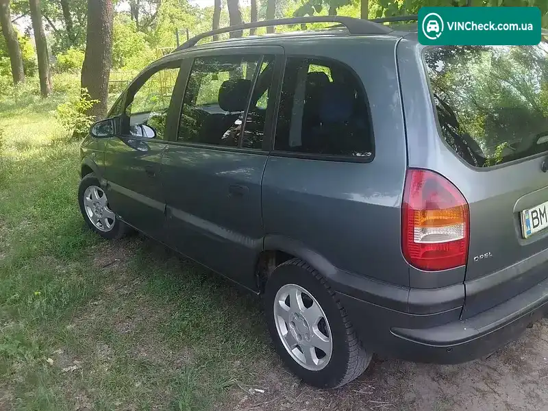 Opel Zafira 2001, фото з оголошення 2 з 20, VIN W0L0TGF7512136397
