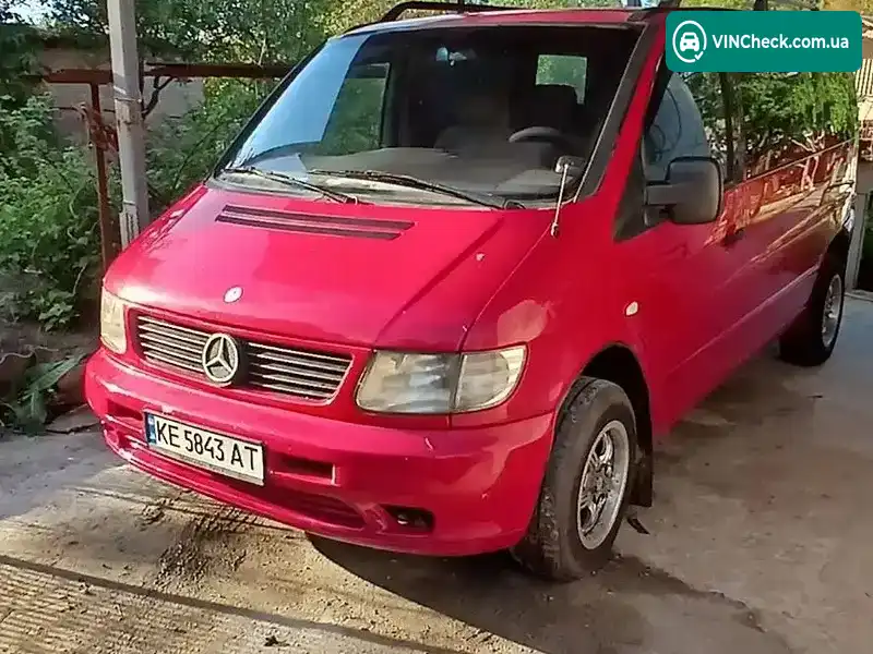 Mercedes-Benz Vito 1998, фото з оголошення 1 з 20, VIN VSA63827413114194