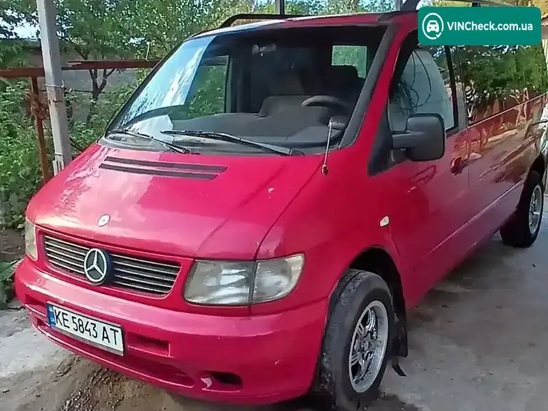 Mercedes-Benz Vito 1998, фото з оголошення 2 з 20, VIN VSA63827413114194