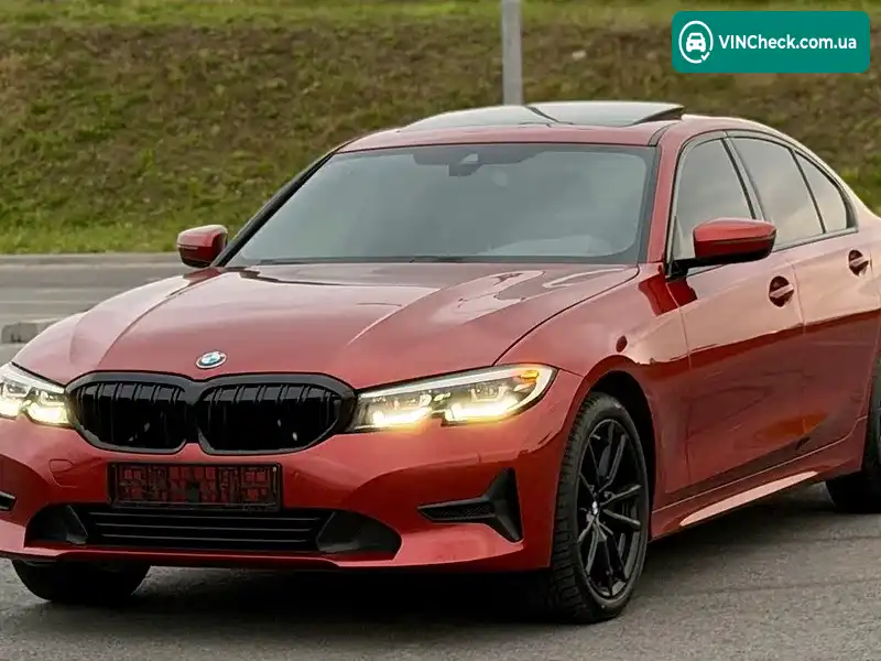 BMW 3 Series 2021, фото з оголошення 1 з 20, VIN 3MW5R7J0XM8B98047