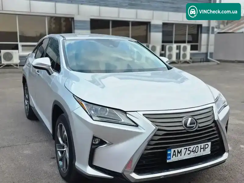 Lexus RX 2017, фото з оголошення 1 з 19, VIN 2T2ZZMCA3HC044855