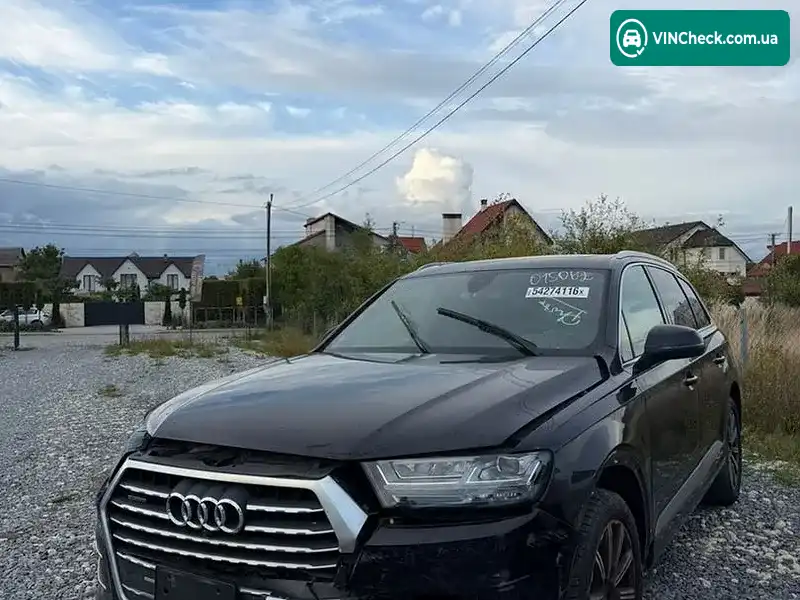 Audi Q7 2018, фото з оголошення 2 з 9, VIN WA1LAAF74KD015062