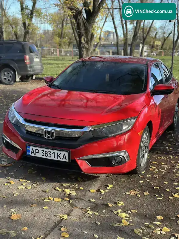 Honda Civic 2019, фото з оголошення 1 з 9, VIN 2HGFC2F60KH525939