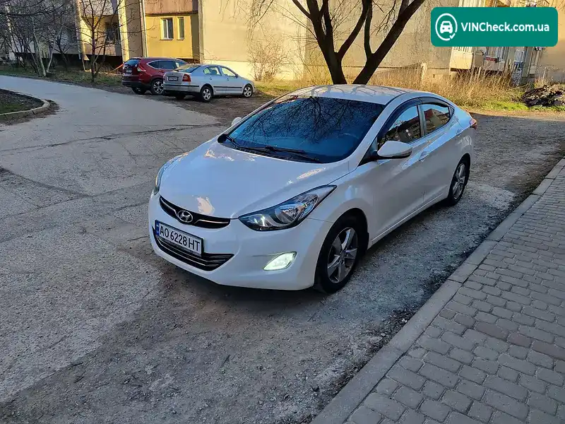Hyundai Elantra 2012, фото з оголошення 1 з 20, VIN KMHDH41EBCU521181