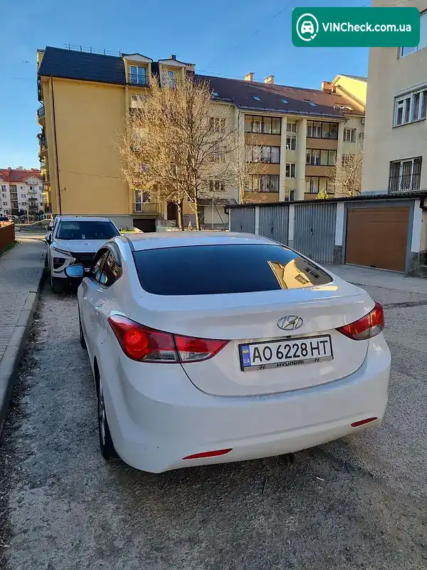Hyundai Elantra 2012, фото з оголошення 2 з 20, VIN KMHDH41EBCU521181
