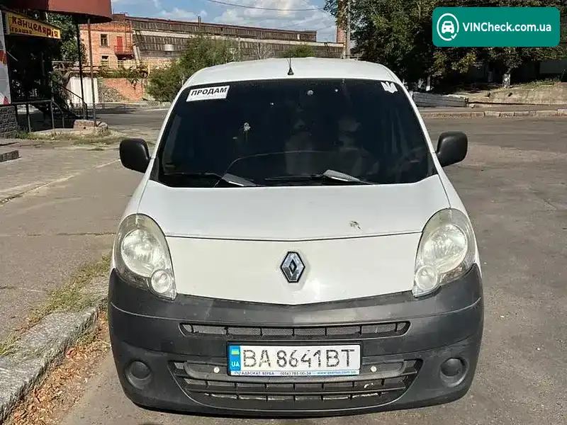 Renault Kangoo 2009, фото з оголошення 1 з 12, VIN VF1FW1AB541787653