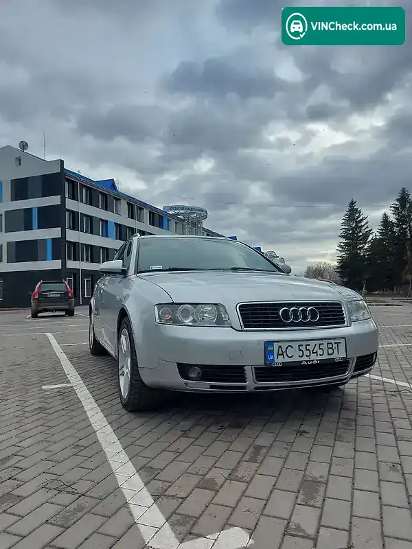 Audi A4 2002, фото з оголошення 1 з 20, VIN WAUZZZ8E22A243305