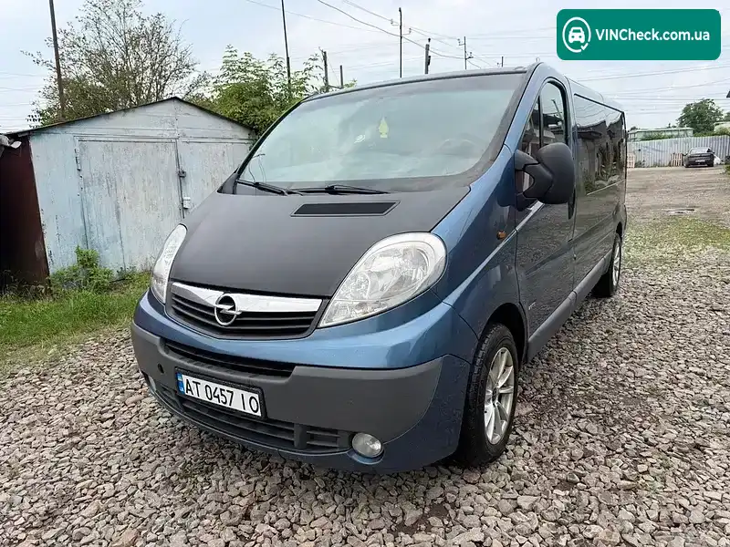 Opel Vivaro 2010, фото з оголошення 2 з 20, VIN W0LJ7BHB6BV618438