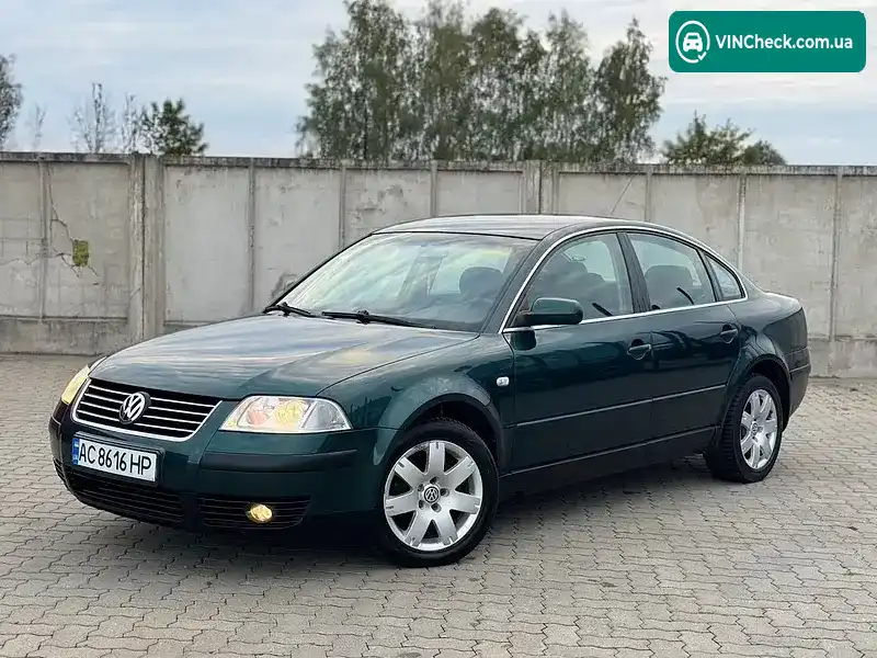Volkswagen Passat 2002, фото з оголошення 1 з 18, VIN WVWZZZ3BZ3E068507