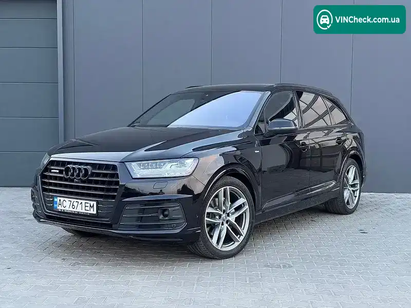 Audi Q7 2018, фото з оголошення 1 з 20, VIN WAUZZZ4M9JD053401