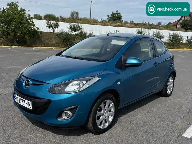 Mazda 2 2012, фото з оголошення 1 з 13, VIN JMZDEA3J210305845