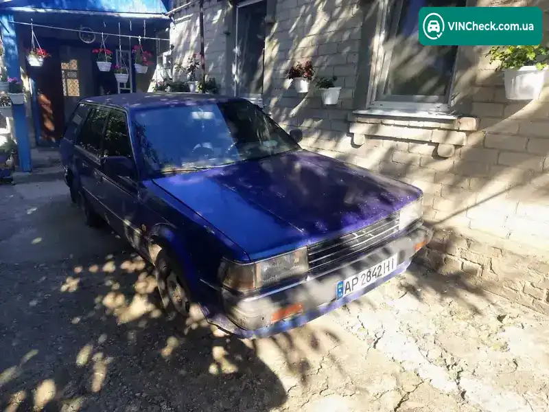 Nissan Bluebird 1986, фото з оголошення 2 з 8, VIN JN10WYU11U0012288