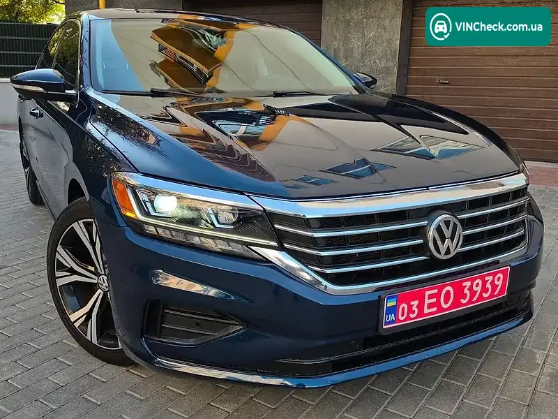 Volkswagen Passat 2021, фото з оголошення 1 з 20, VIN 1VWCA7A35LC016822