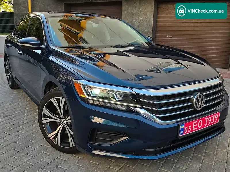 Volkswagen Passat 2021, фото з оголошення 2 з 20, VIN 1VWCA7A35LC016822