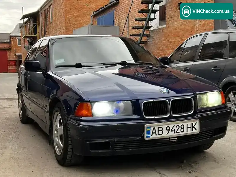 BMW 3 Series 1997, фото з оголошення 1 з 20, VIN WBAAK510709725985