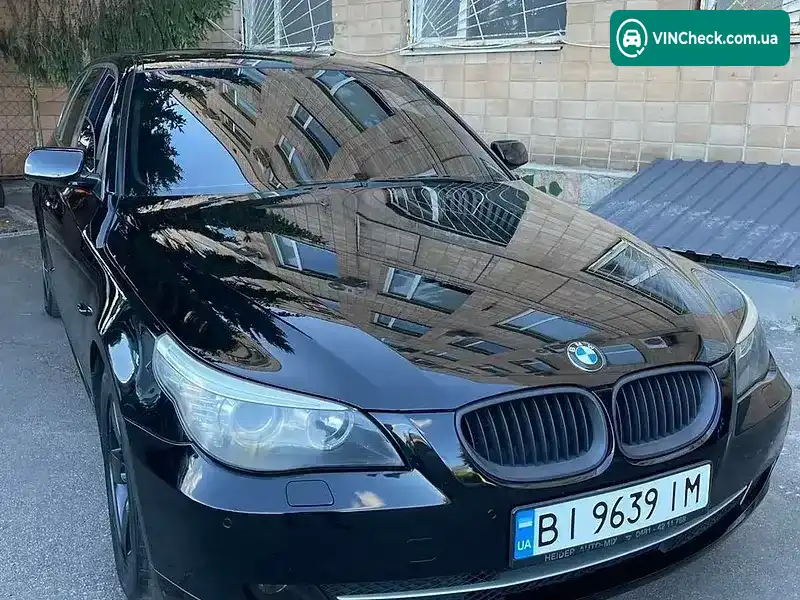 BMW 5 Series 2007, фото з оголошення 2 з 6, VIN WBAPU31000CT78155