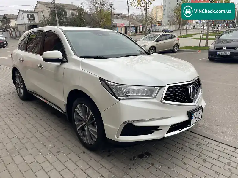Acura MDX 2017, фото з оголошення 2 з 20, VIN 5J8YD3H55HL001911
