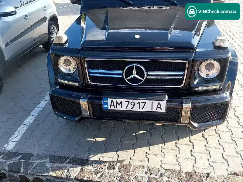 Mercedes-Benz G-Class 2002, фото з оголошення 1 з 5, VIN WDB4632481X134939