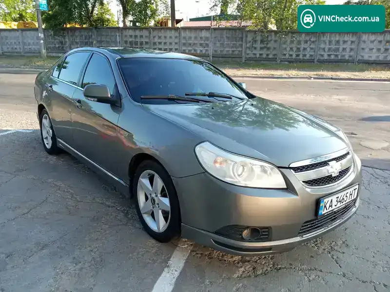 Chevrolet Epica 2007, фото з оголошення 1 з 15, VIN Y6DLA69LE7B055953