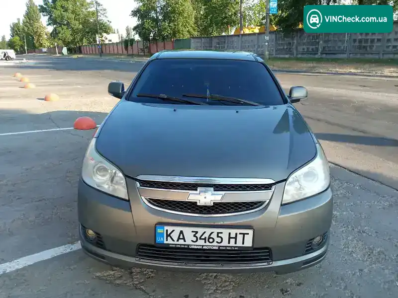 Chevrolet Epica 2007, фото з оголошення 2 з 15, VIN Y6DLA69LE7B055953