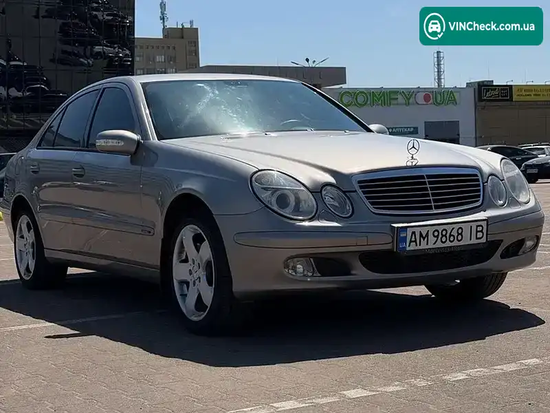 Mercedes-Benz E-Class 2003, фото з оголошення 2 з 19, VIN WDB2110061A365505