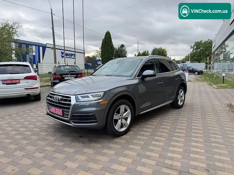 Audi Q5 2018, фото з оголошення 2 з 20, VIN WA1BNAFY2J2212699
