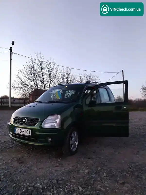 Opel Agila 2001, фото з оголошення 1 з 21, VIN W0L0HAF681G018115