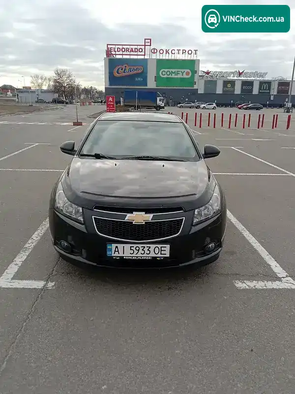 Chevrolet Cruze 2009, фото з оголошення 1 з 17, VIN KL1JF69E9AK538719
