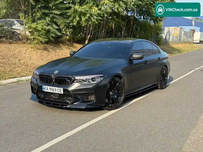 BMW M5 2018, фото з оголошення 1 з 20, VIN WBSJF0C56JB283450