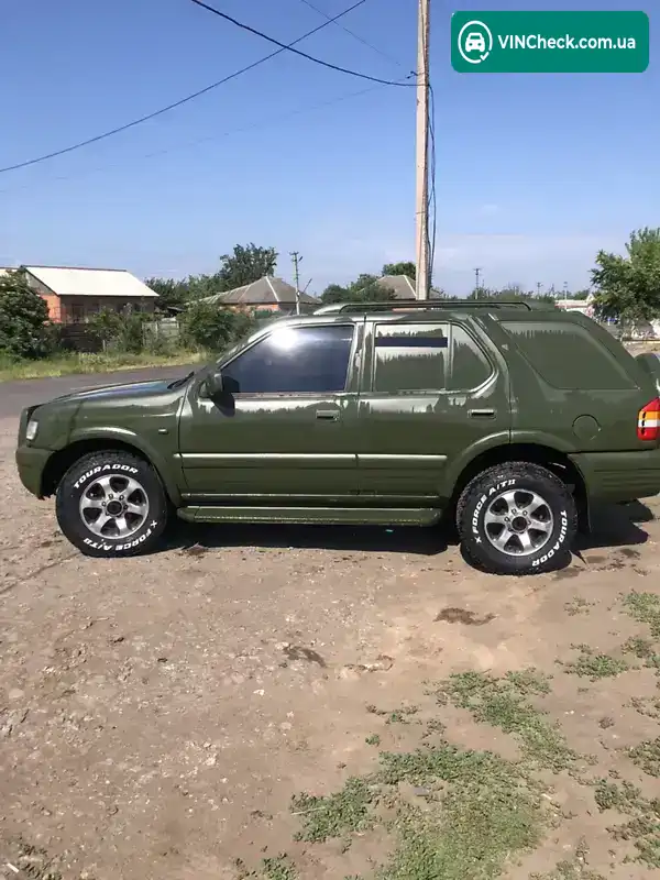 Opel Frontera 2002, фото з оголошення 1 з 9, VIN W0L06BG761V612516