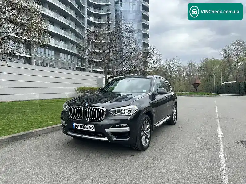 BMW X3 2018, фото з оголошення 2 з 20, VIN 5UXTR9C58JLD62349