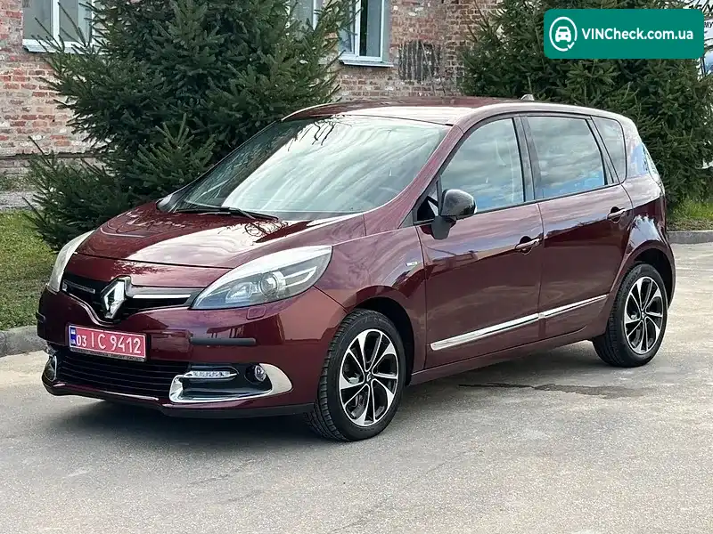 Renault Scenic 2016, фото з оголошення 1 з 20, VIN VF1JZ120D53530483