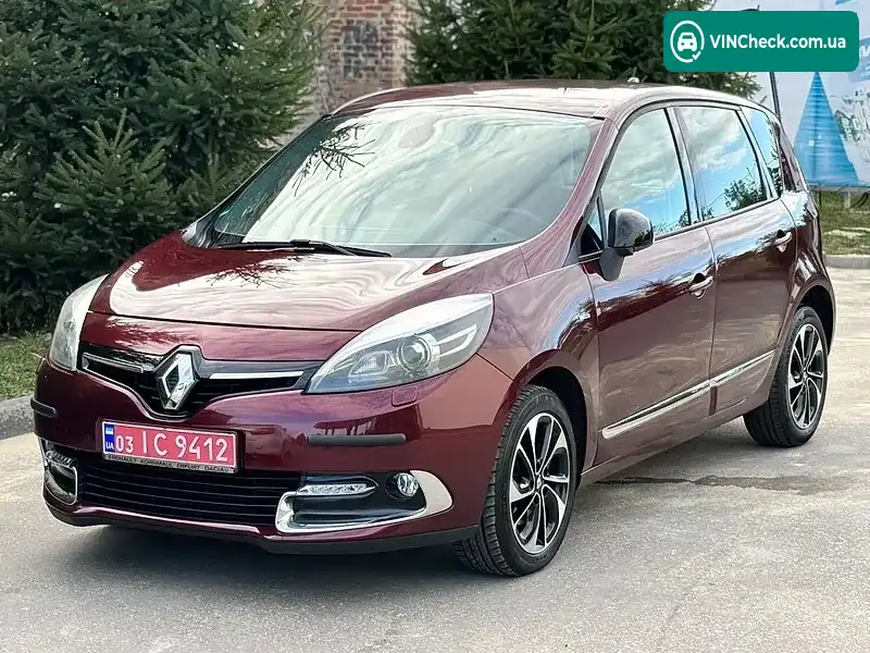 Renault Scenic 2016, фото з оголошення 2 з 20, VIN VF1JZ120D53530483