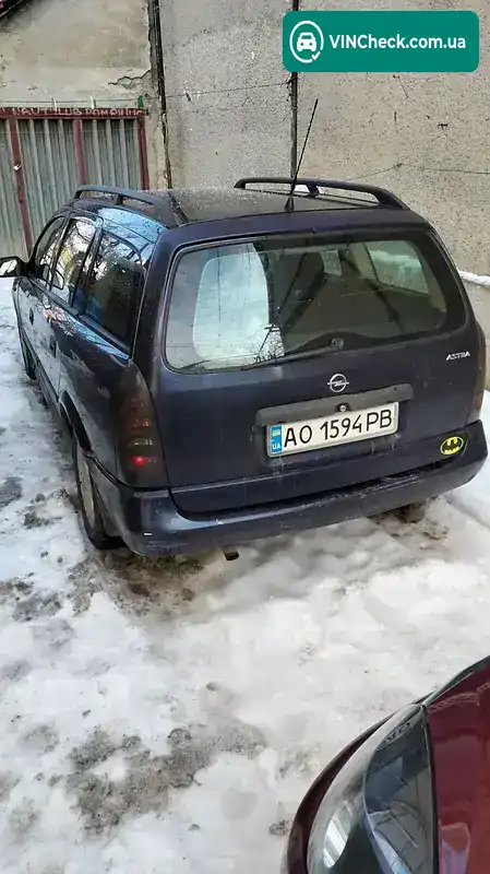 Opel Astra 1998, фото з оголошення 2 з 6, VIN W0L0TGF35W2105838