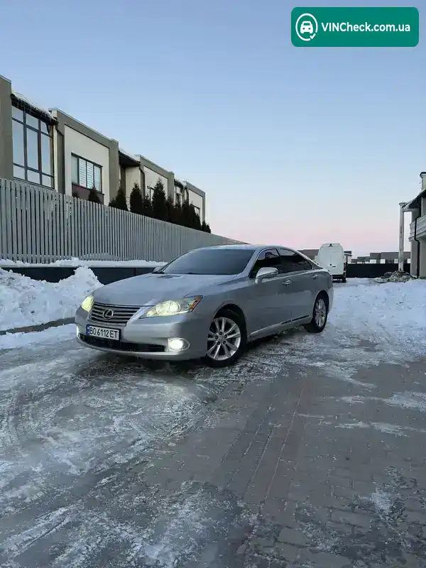 Lexus ES 2009, фото з оголошення 1 з 21, VIN JTHBK1EG3A2360091