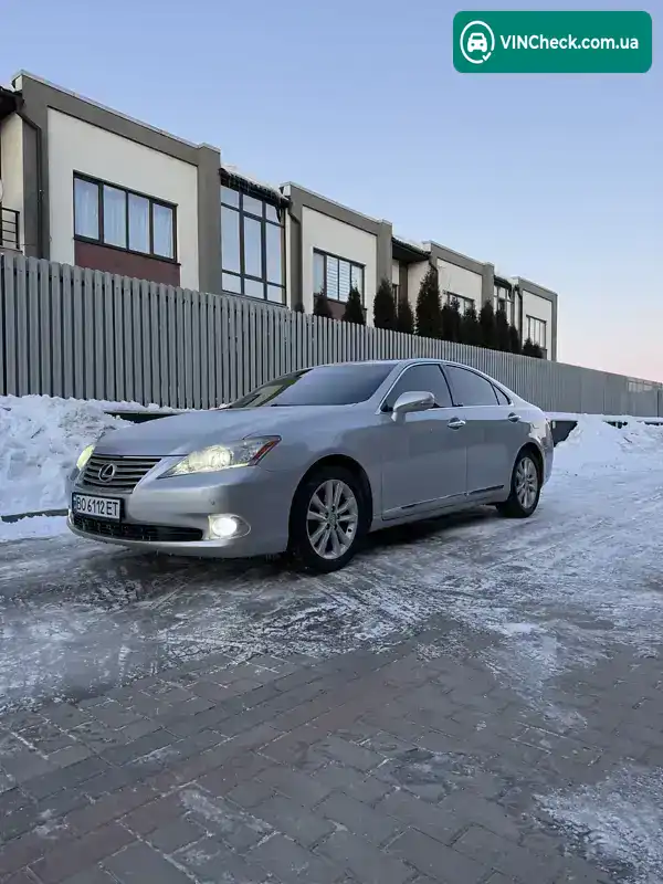 Lexus ES 2009, фото з оголошення 2 з 21, VIN JTHBK1EG3A2360091