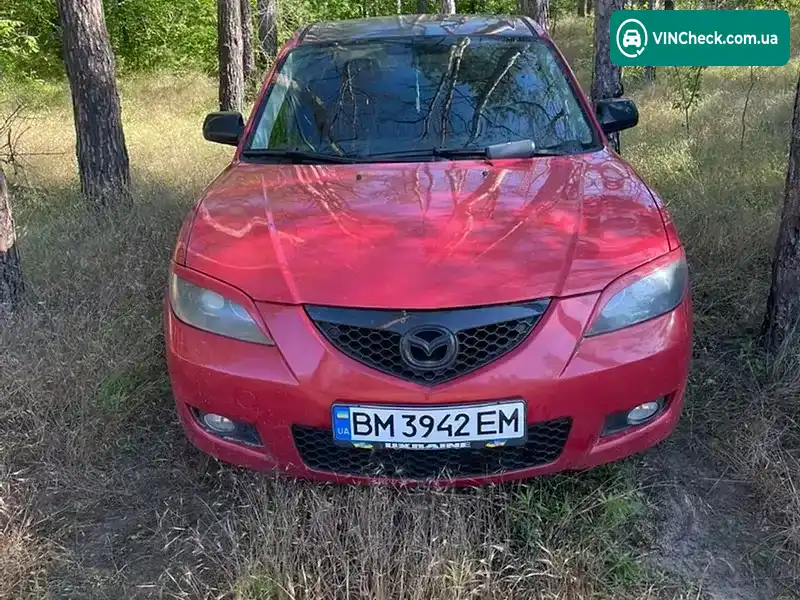 Mazda 3 2006, фото з оголошення 1 з 8, VIN JMZBK12Z261364932