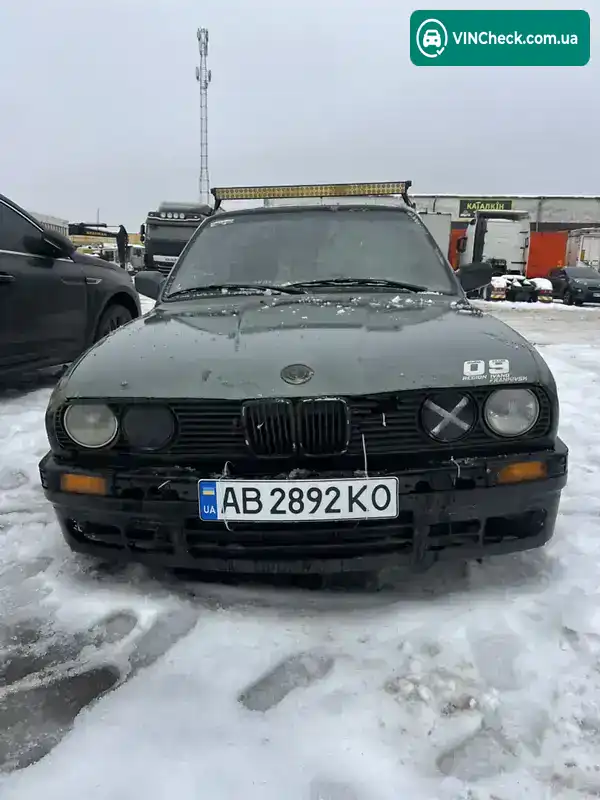 BMW 3 Series 1987, фото з оголошення 1 з 20, VIN WBAAC510101743409