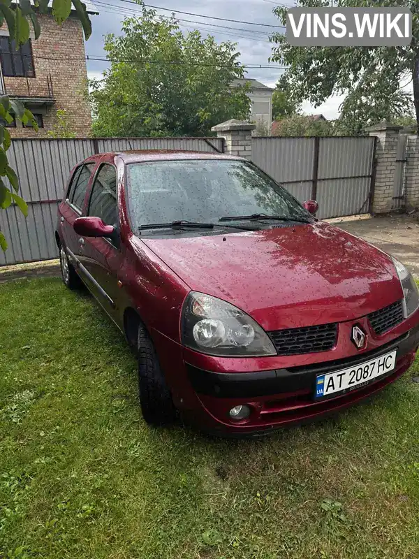 Renault Clio 2002, фото з оголошення 2 з 15, VIN VF1BB0W0H26734098