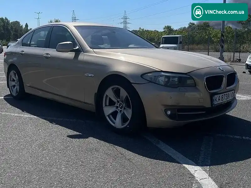 BMW 5 Series 2010, фото з оголошення 2 з 7, VIN WBAFP31010C500251