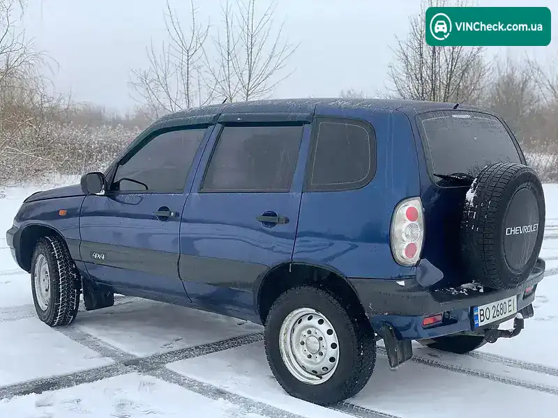 Chevrolet Niva 2007, фото з оголошення 1 з 14, VIN X9L21230070194353