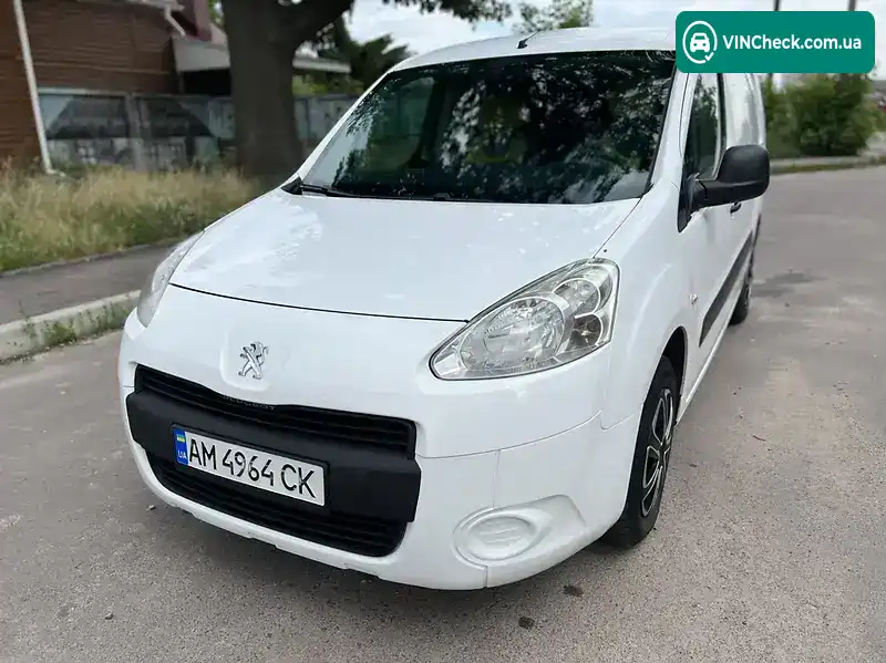 Peugeot Partner 2014, фото з оголошення 1 з 20, VIN VF37ENFU0FJ509232