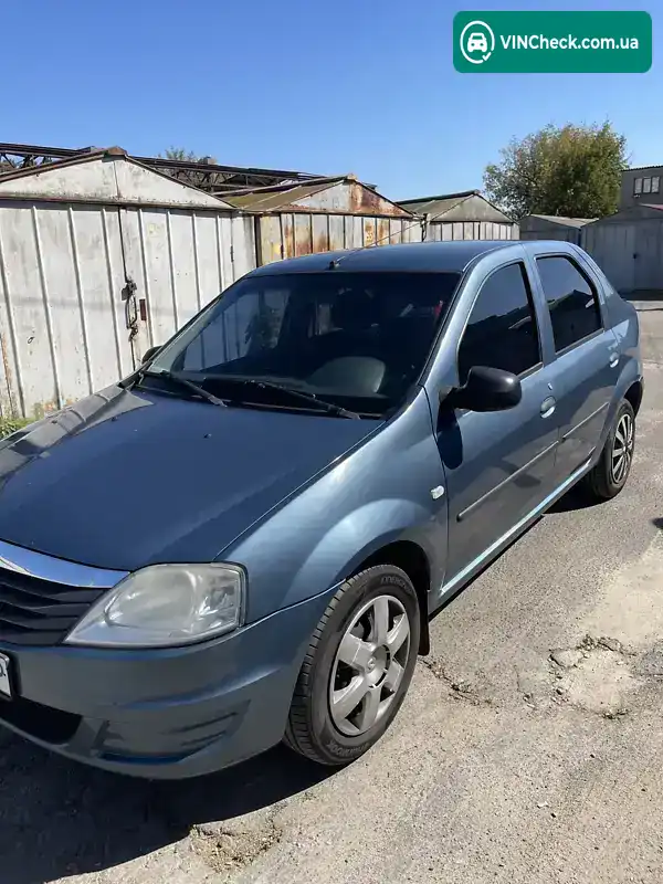 Renault Logan 2009, фото з оголошення 2 з 17, VIN VF1LSRABH42021108