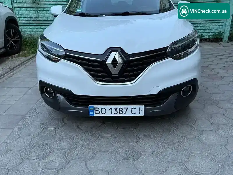 Renault Kadjar 2016, фото з оголошення 2 з 20, VIN VF1RFE00954983648